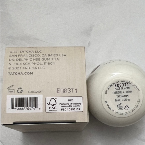 Tatcha Silk Peony Eye Cream in White and Gold - Picture 4 of 6